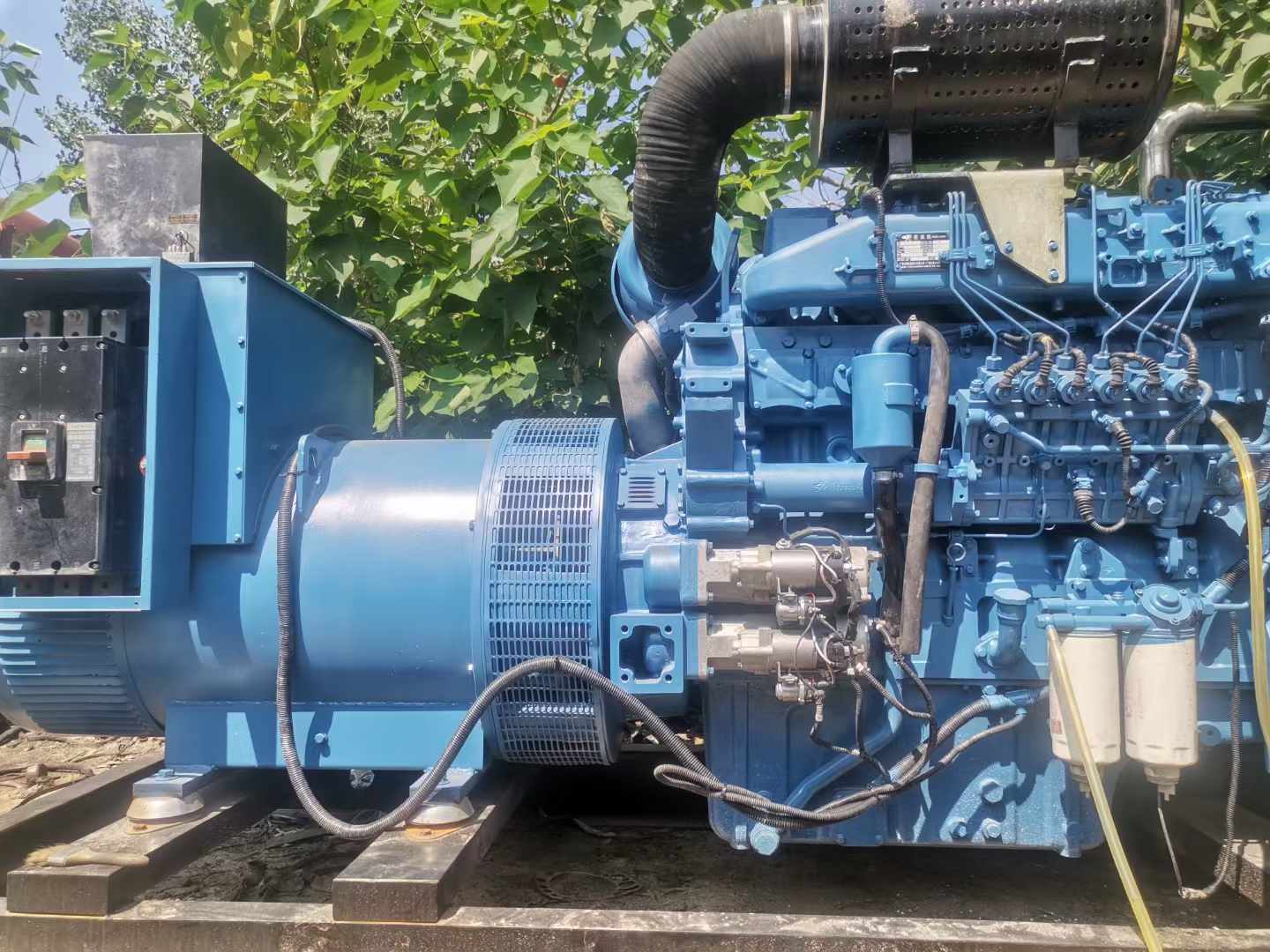 留坝详细说明降低 800kW 柴油发电机输出电流波动的方法